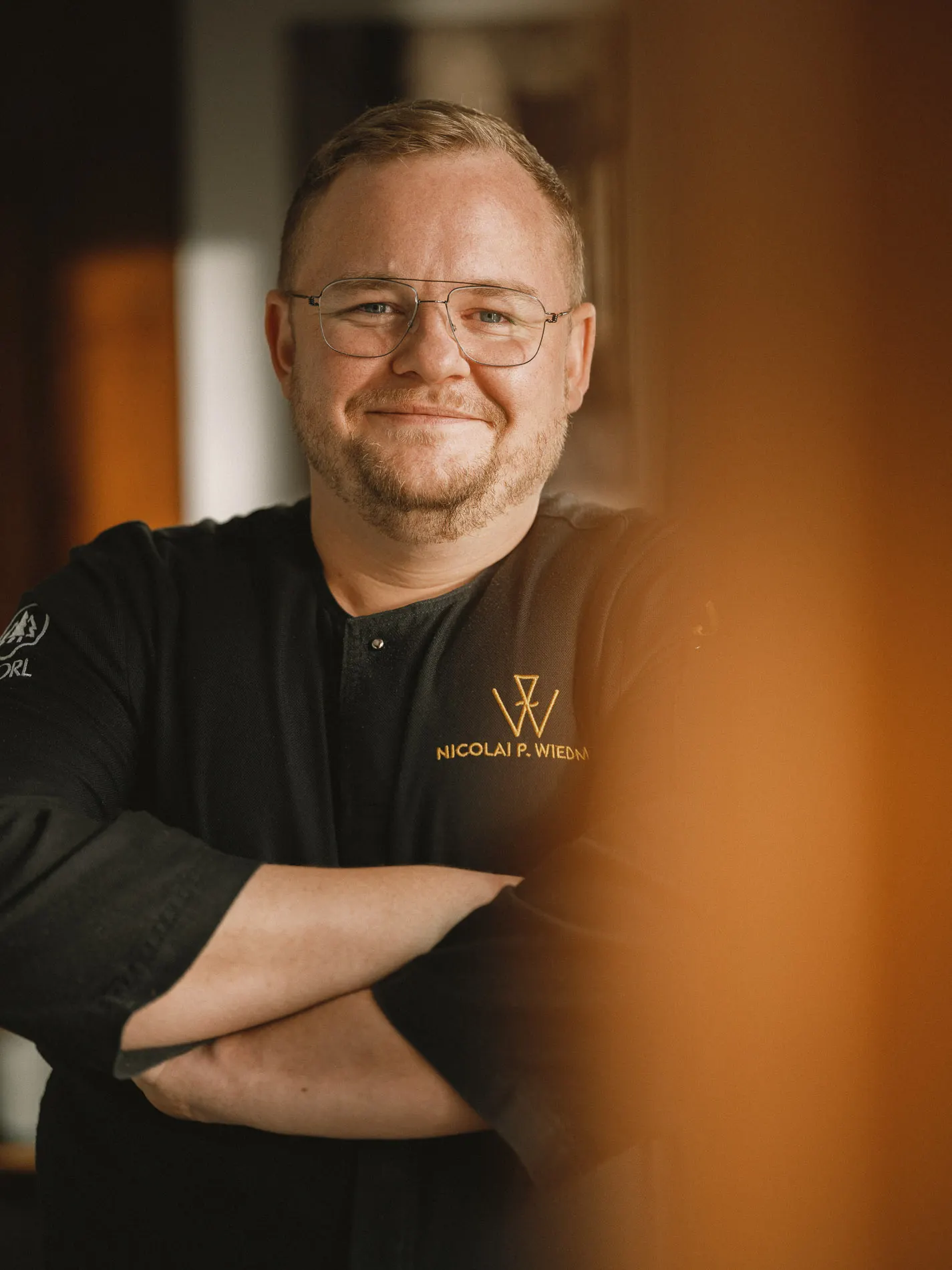 Porträt Nicolai P. Wiedmer, Küchenchef Das Eckert, Grenzach-Wyhlen